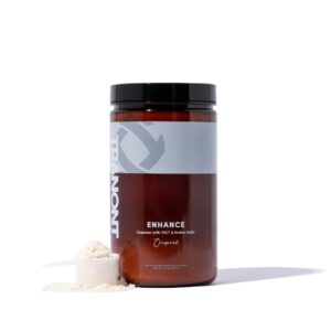 Tranont's Enhance a keto-friendly Creamer that contains MCT oil and Amino Acids
