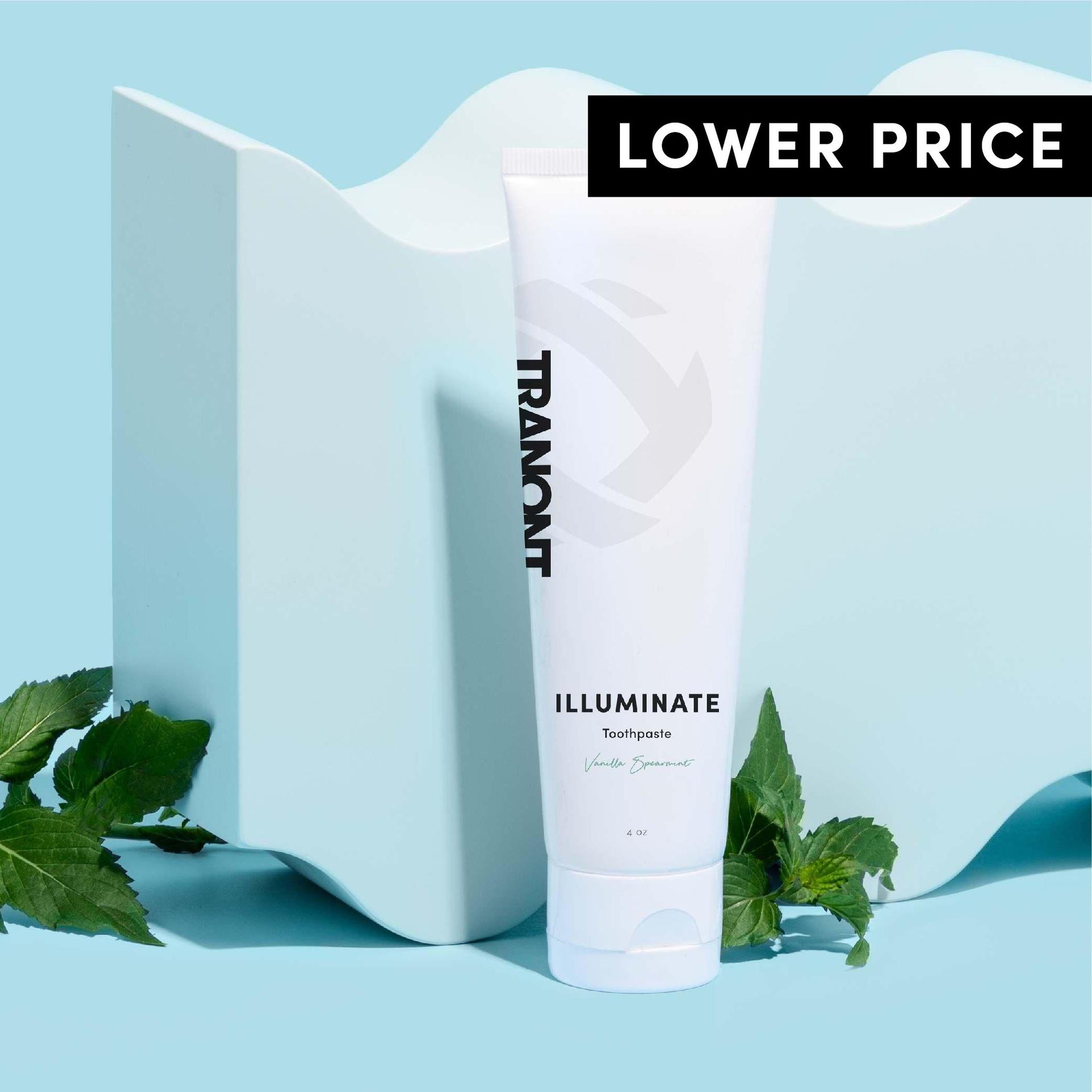 Tranont's Illuminate Brightening Toothpaste www.digestiveRepair.com